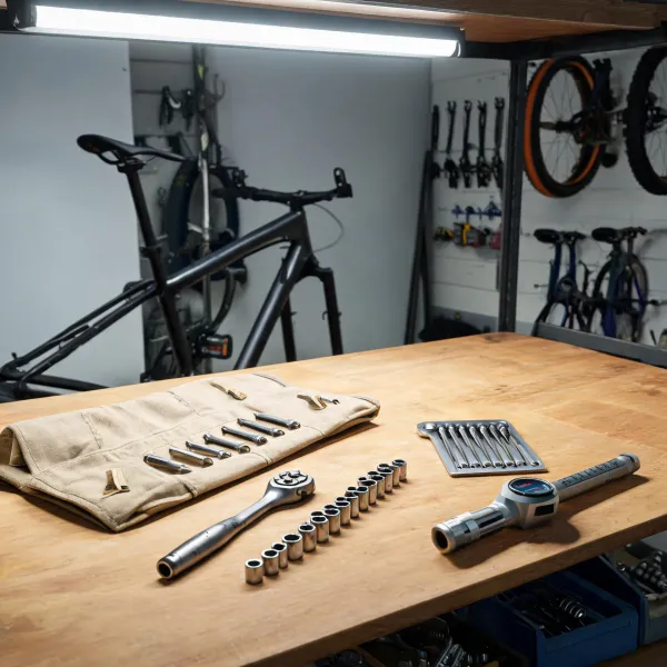 Bicycle service tool kit